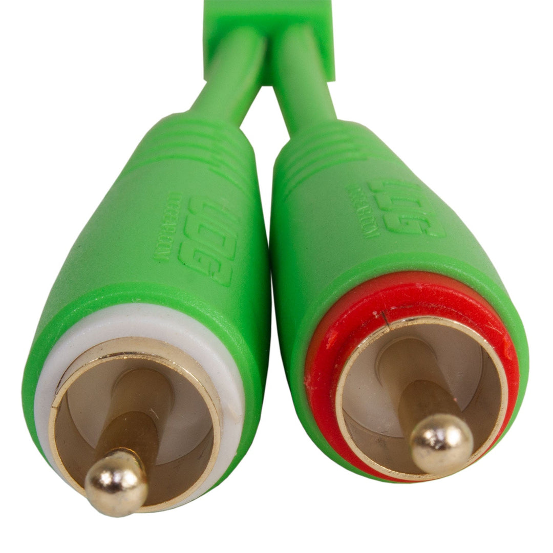 UDG Ultimate Audio Cable Set RCA - RCA Verde Dritto 1,5m