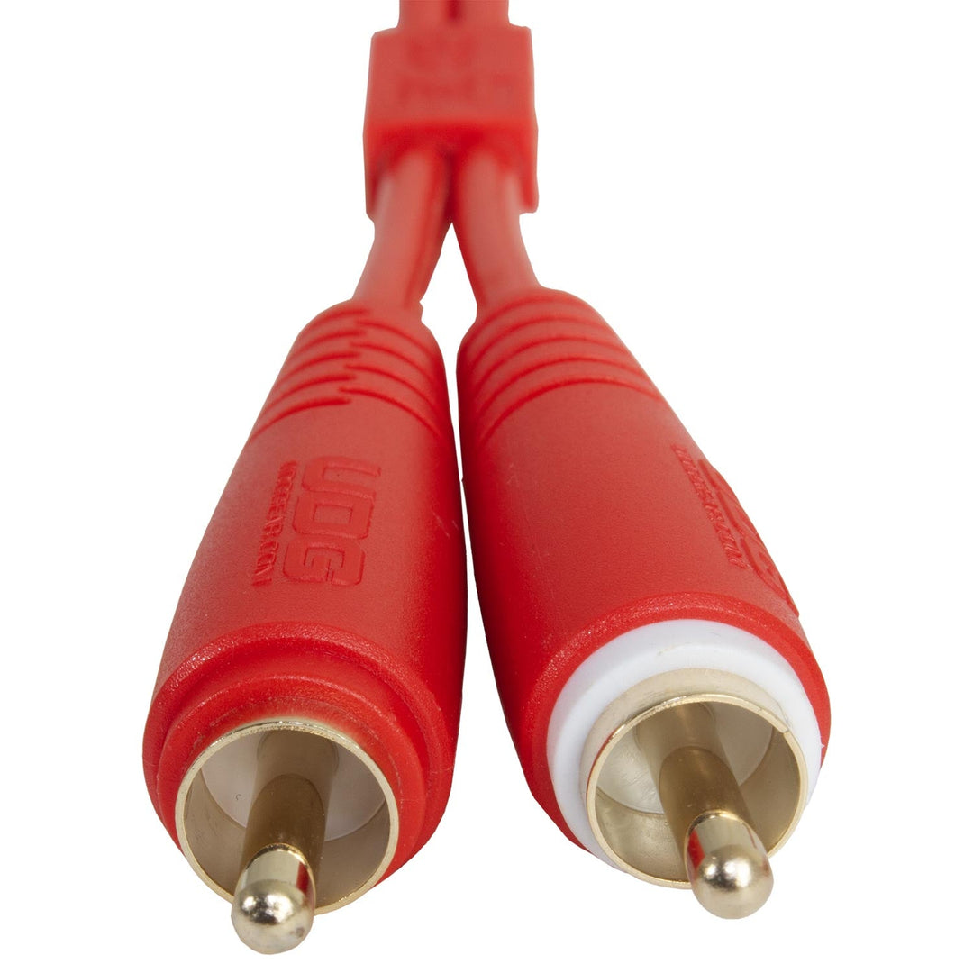 UDG Ultimate Audio Cable Set RCA - RCA Rosso Dritto 3m