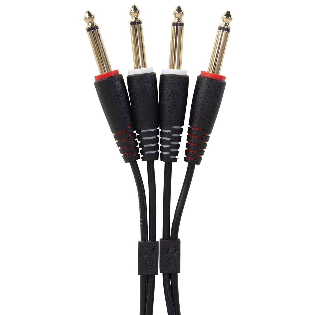 UDG Ultimate Audio Cable Set 1/4'' Jack-1/4'' Jack Nero Straight 3m