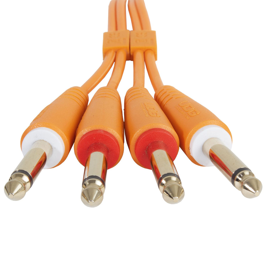 UDG Ultimate Audio Cable Set 1/4'' Jack-1/4'' Jack Arancione Straight 3m