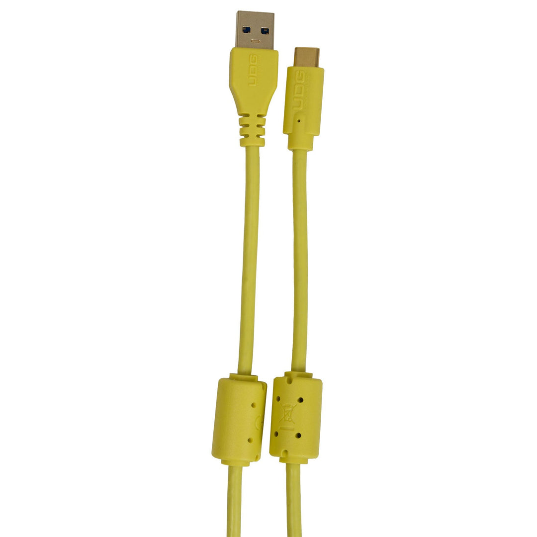 UDG Ultimate Cavo USB 3.2 C-A Giallo Dritto 1,5m