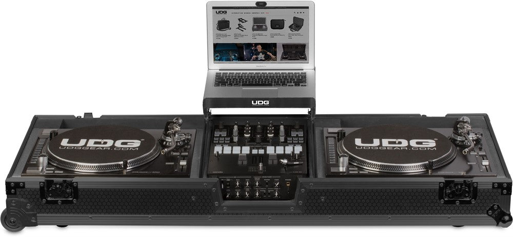 UDG Ultimate Flight Case Set PLX9/SL1200 Nero MK2 Plus (L&W)