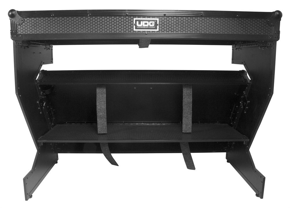UDG Ultimate Flight Case Portable Z-Style DJ Table Nero Plus (Wheels)