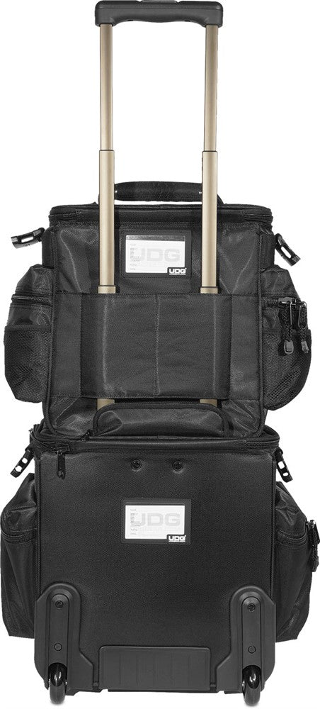 UDG Ultimate SlingBag Trolley Set DeLuxe Nero, Arancione interno MK2