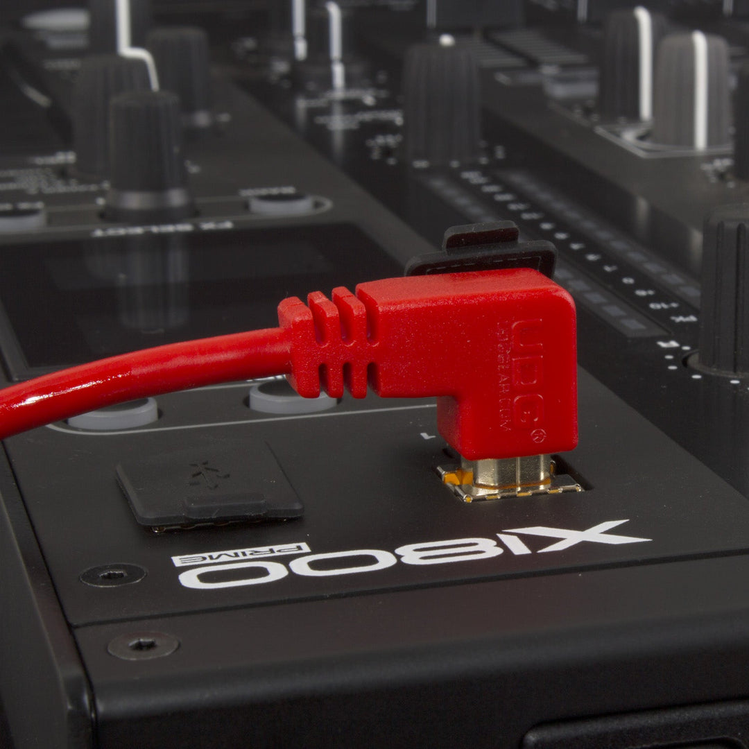 UDG Ultimate Cavo Audio USB 2.0 A-B Rosso Angolato 2m