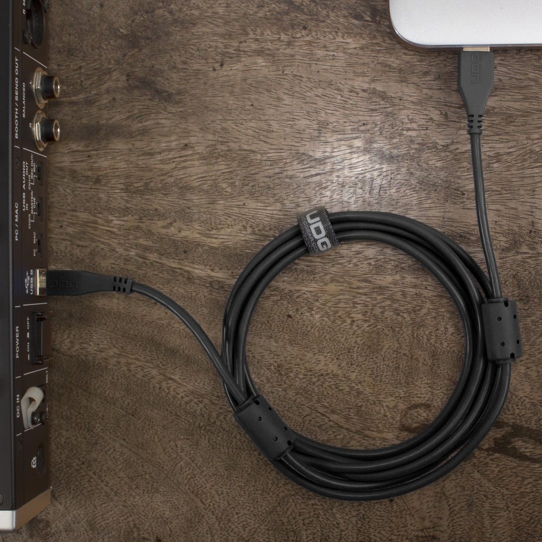 UDG Ultimate Audio Cable USB 2.0 A-B Nero Dritto 1m
