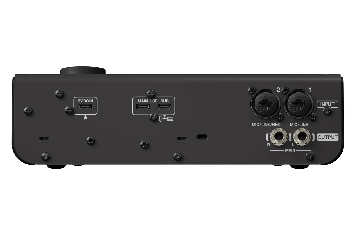 Yamaha URX22 USB-C Audio Interface (Sort)
