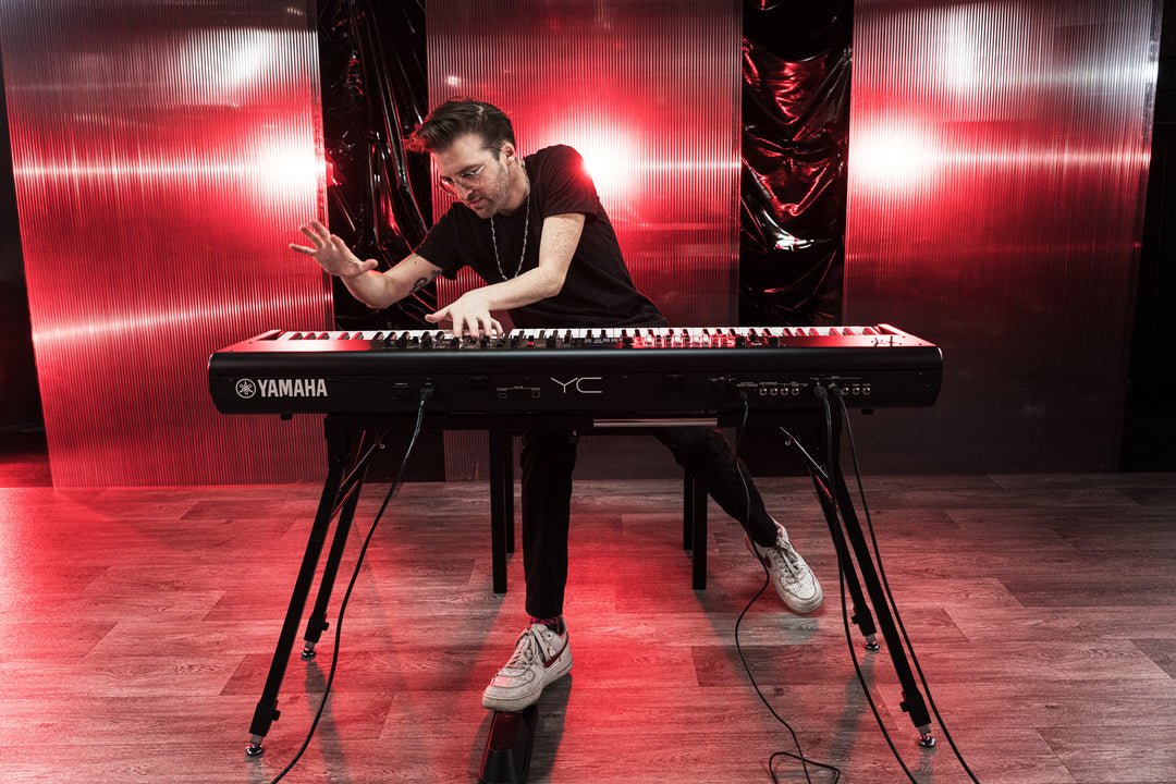 Yamaha YC88 Digital Stage Tastiere (Natural Wood)