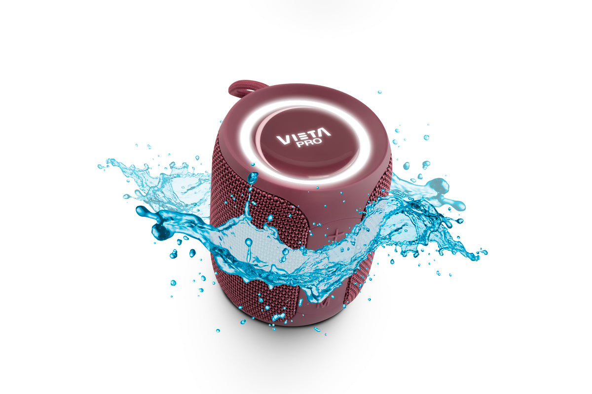 Vieta Pro #GROOVE Altoparlante Bluetooth (Rosso)
