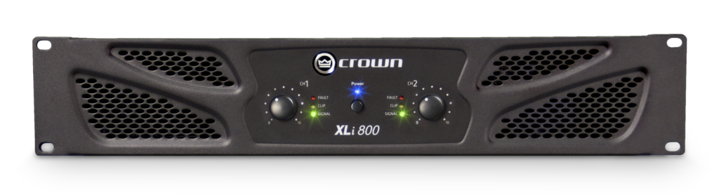 Crown XLi800 Amplificatore di Potenza (2x200W, 8 Ohm)