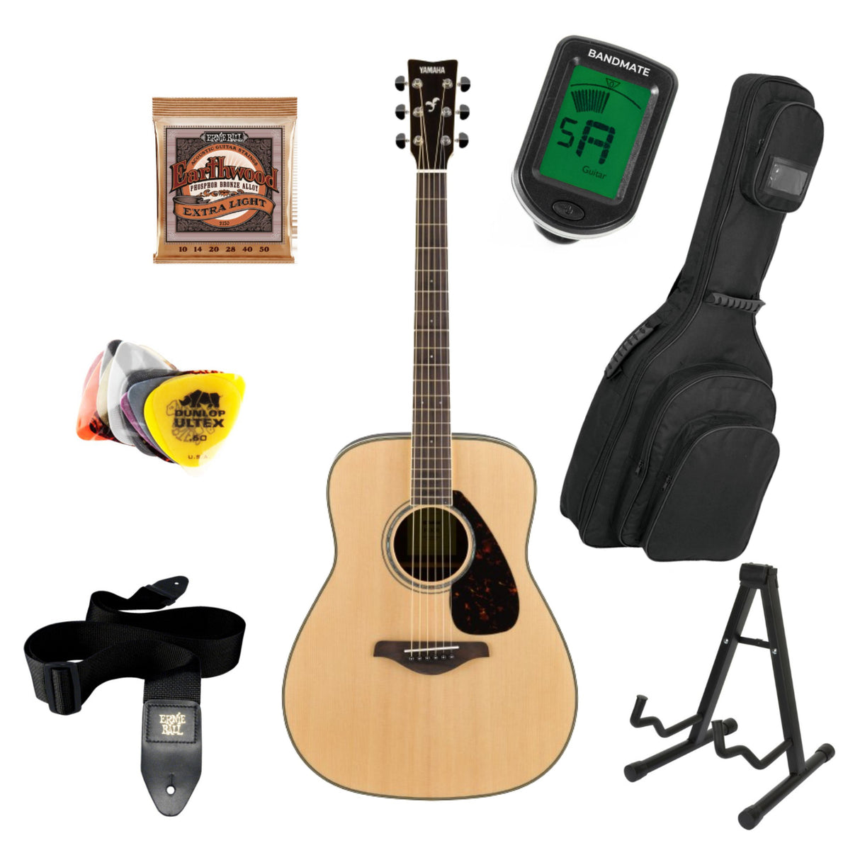 Yamaha FG830 NT Startpakke (Naturale)