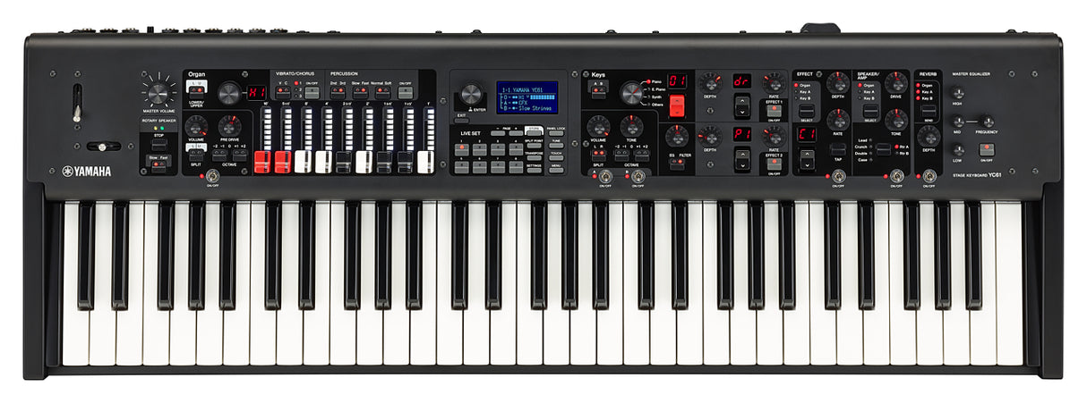 Yamaha YC61 Digital Stage Tastiere (Waterfall)