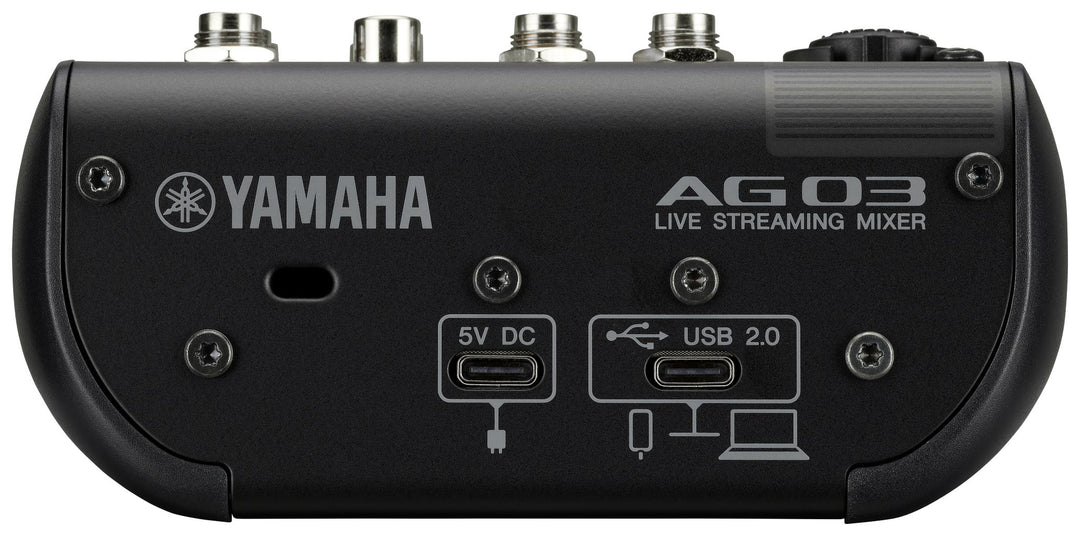 Yamaha AG03 MkII - Mixer per Live Streaming (Nero)