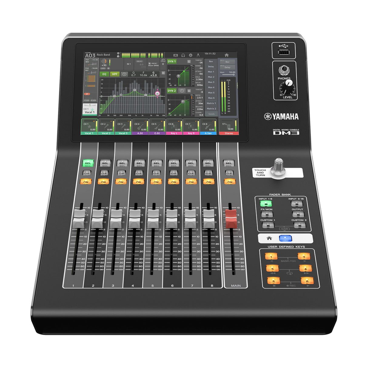 Yamaha DM3 - Mixer Digitale Dante