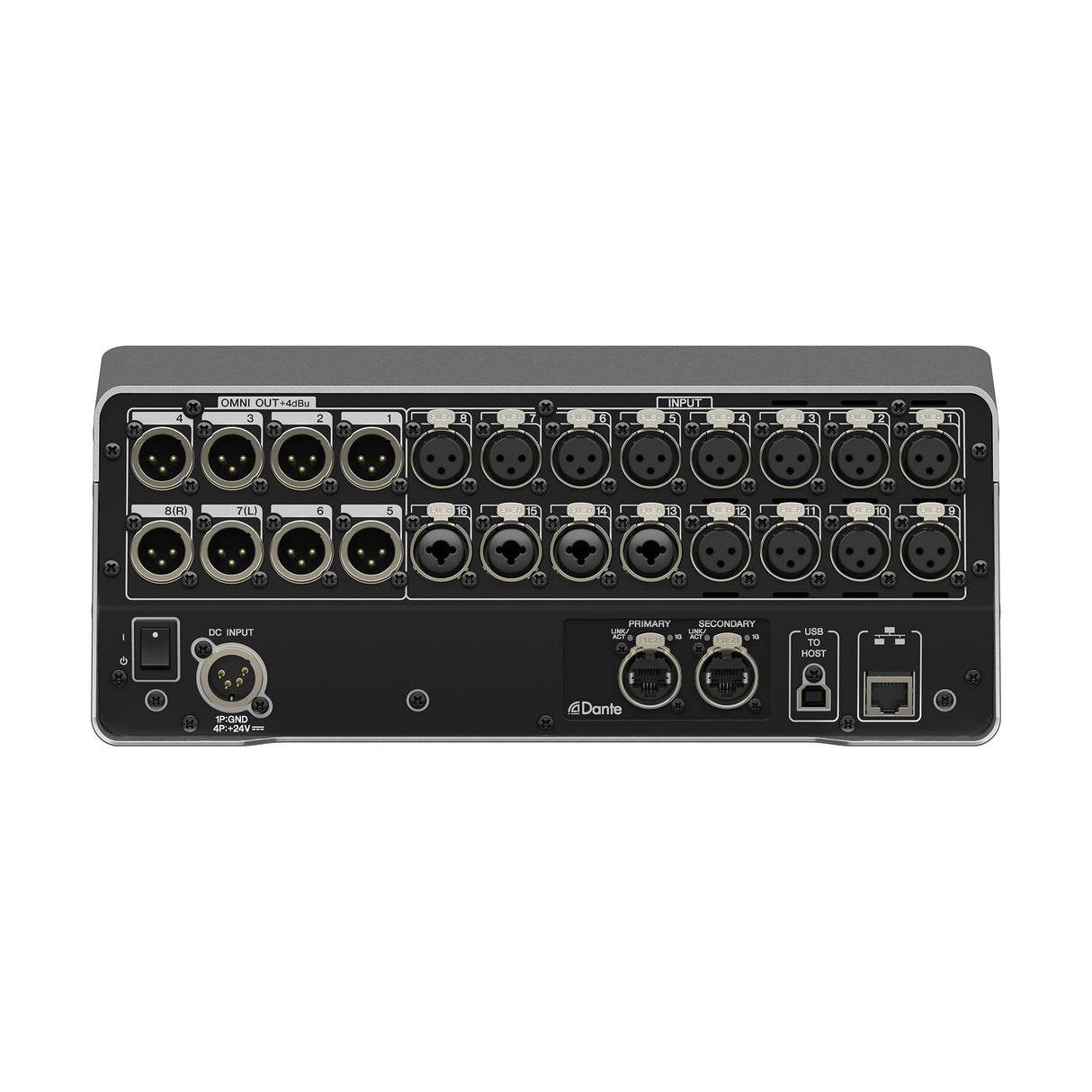 Yamaha DM3 - Mixer Digitale Dante