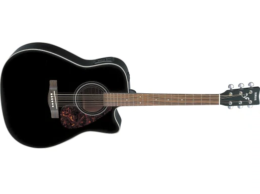 Yamaha FX370C Electronic Acoustic Guitar (Black)