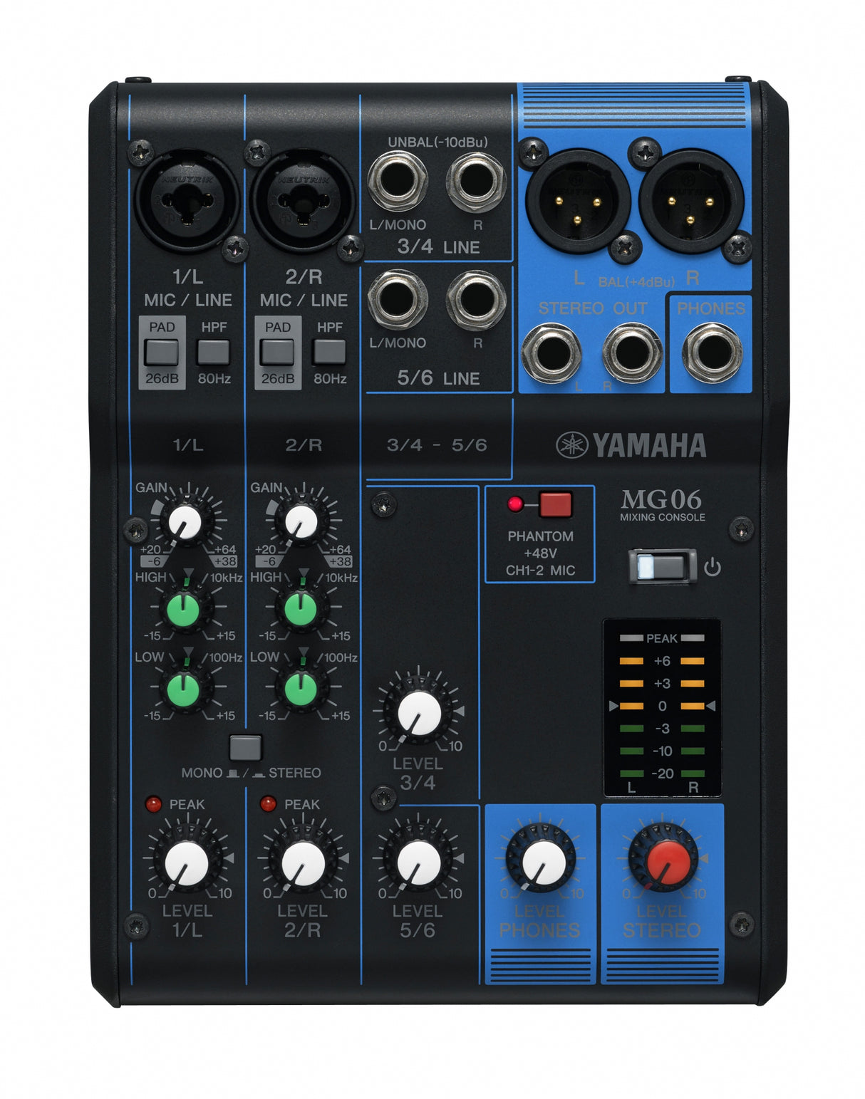 Yamaha MG06 mixer