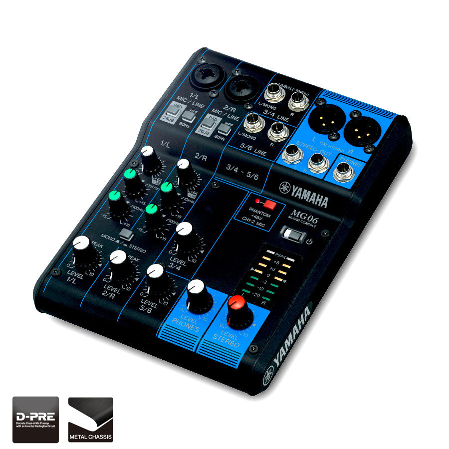 Yamaha MG06 - Mixer