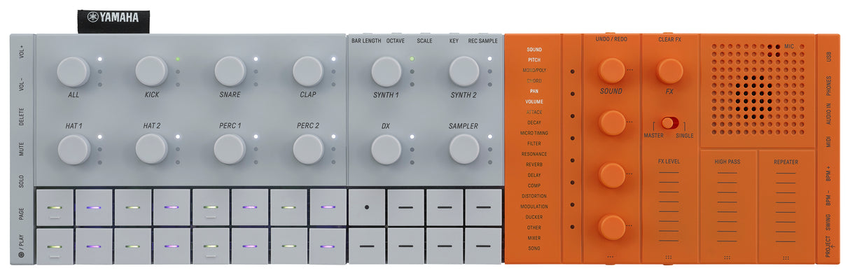 Yamaha Seqtrak Sequencer (Arancione)