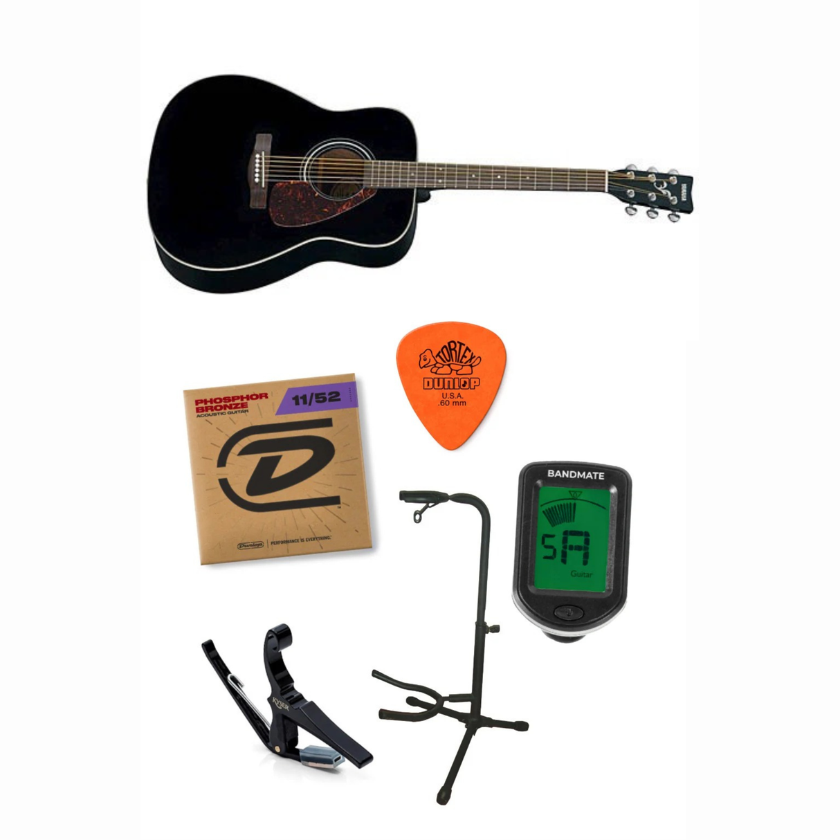 Yamaha F370 Western Guitar (Black)