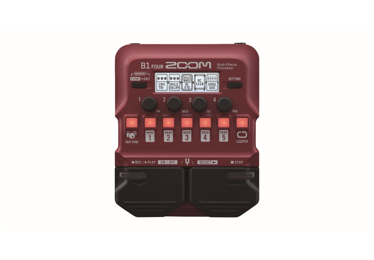 Zoom B1 Four Multieffetto per Basso