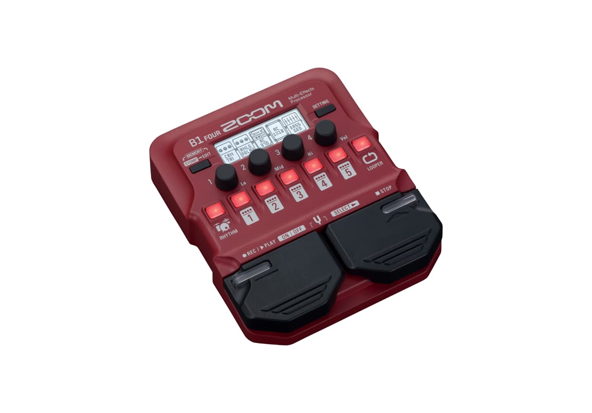 Zoom B1 Four Multieffetto per Basso