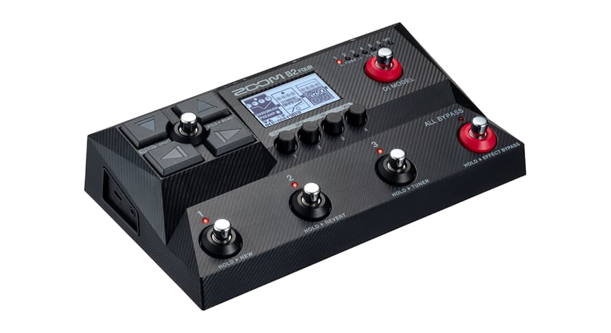 Zoom B2 FOUR Bass Multi-Effect Pedal