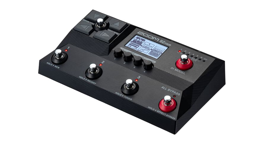 Zoom B2 FOUR Multieffetto Basso