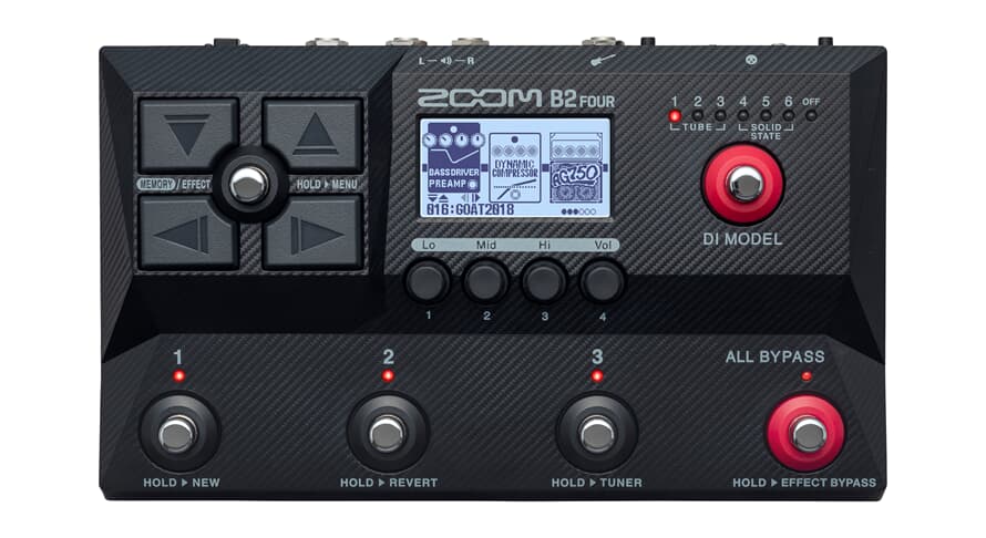 Zoom B2 FOUR Multieffetto Basso