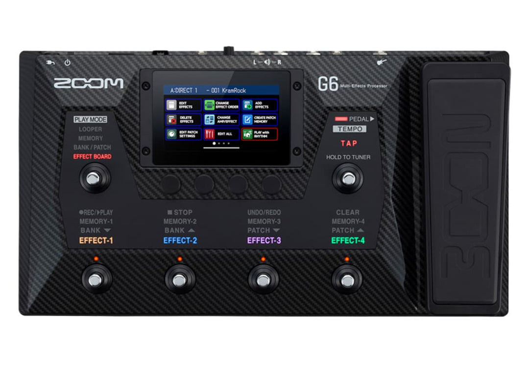 Zoom G6 Multieffetto per Chitarre