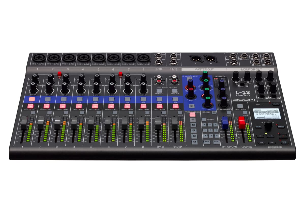 Zoom LiveTrak L-12 - Mixer Digitale
