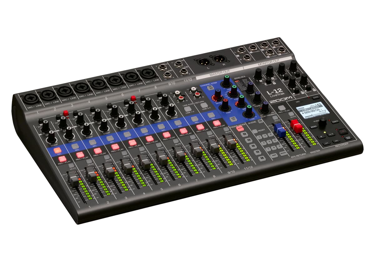 Zoom LiveTrak L-12 - Mixer Digitale