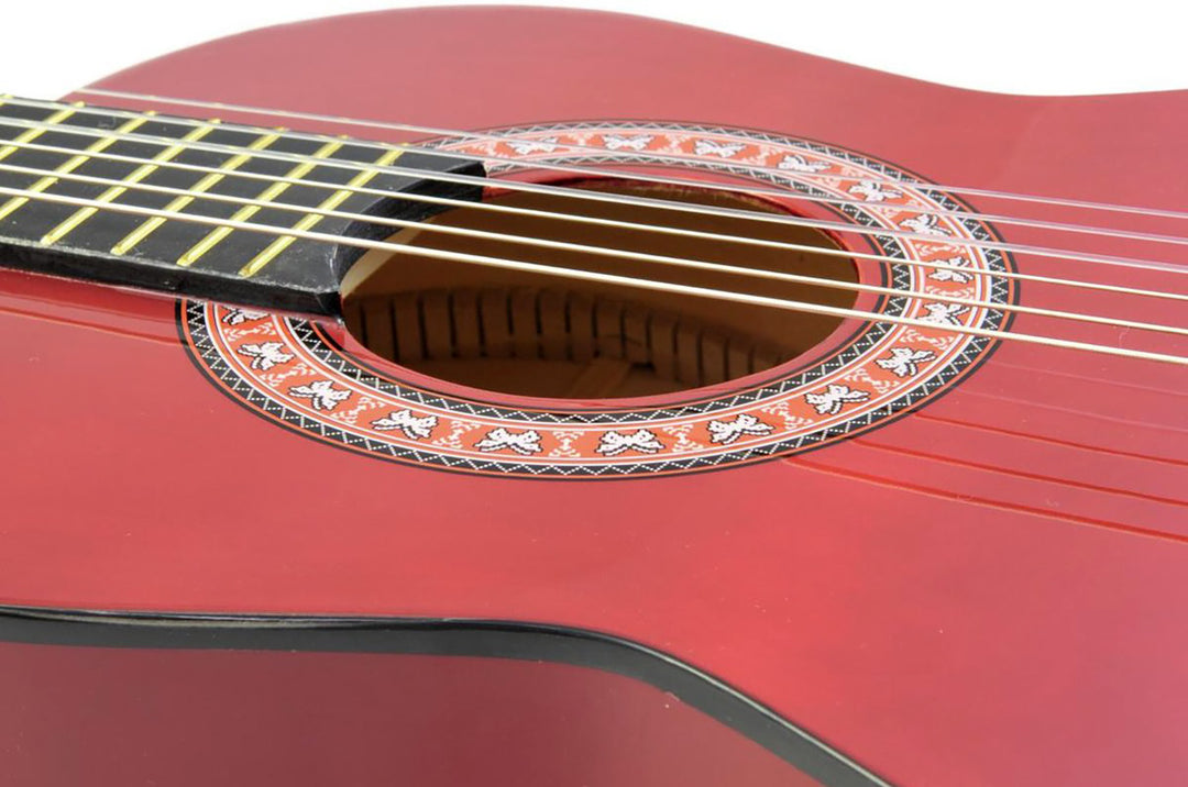 DiMavery AC-303 Chitarra classica spagnola 1/2 (Rosso)