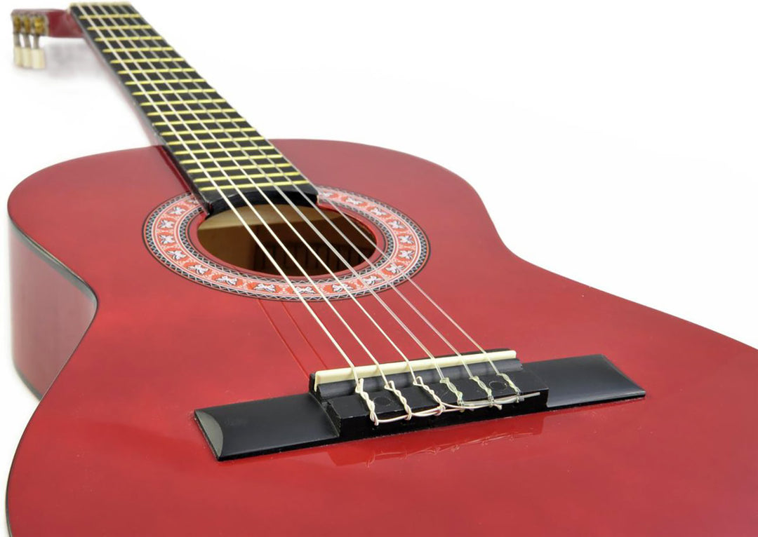 DiMavery AC-303 Chitarra classica spagnola 1/2 (Rosso)