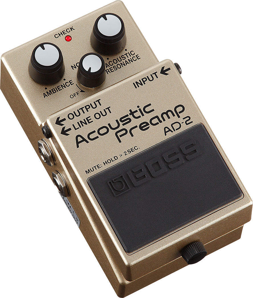 Boss AD-2 Acoustic Preamp Pedale per chitarra