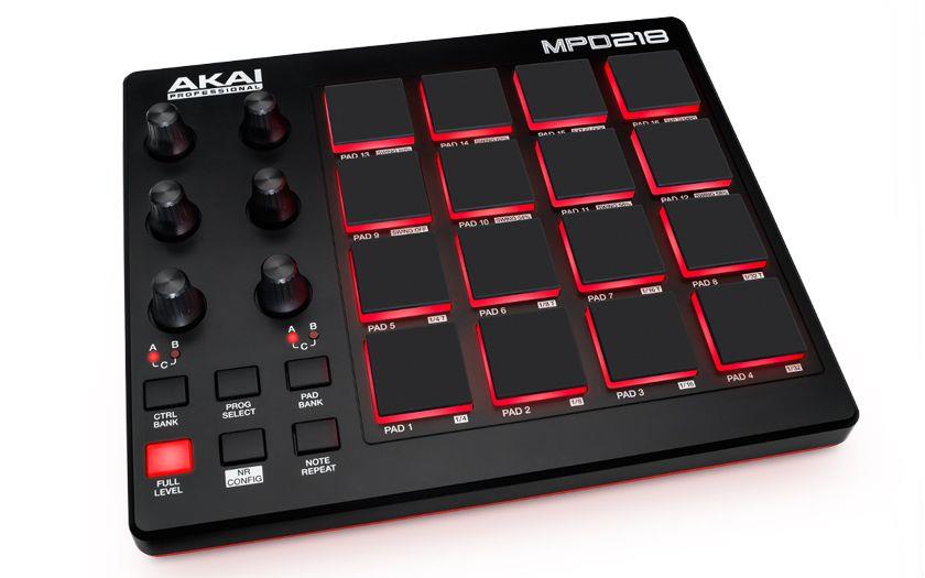 Akai MPD 218 USB controller