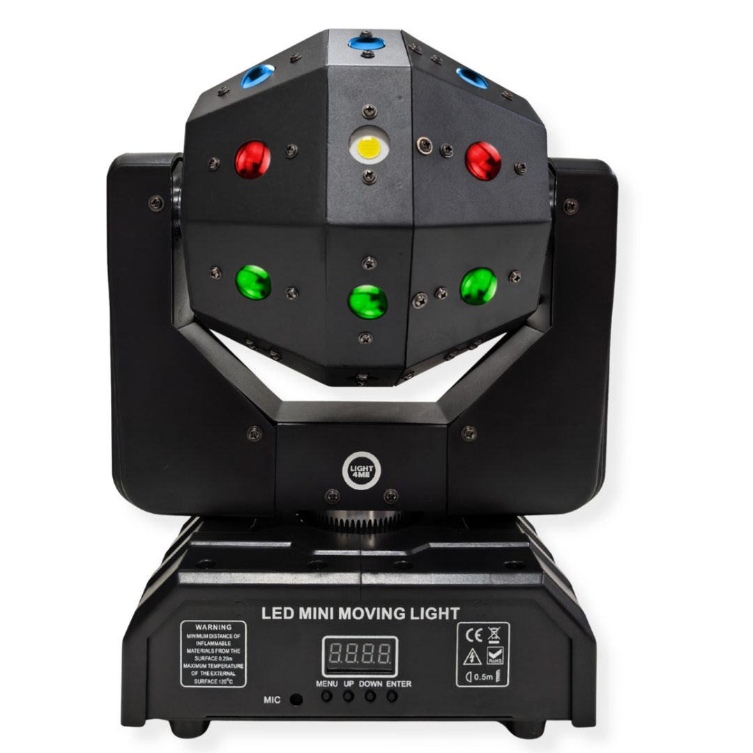 Light4Me ATLAS 4-in-1 Moving LED multieffetto