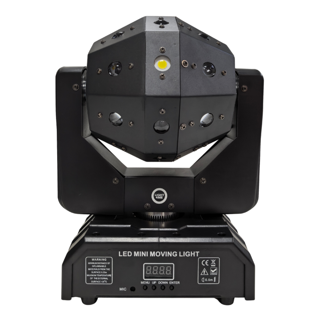 Light4Me ATLAS 4-in-1 Moving LED multieffetto
