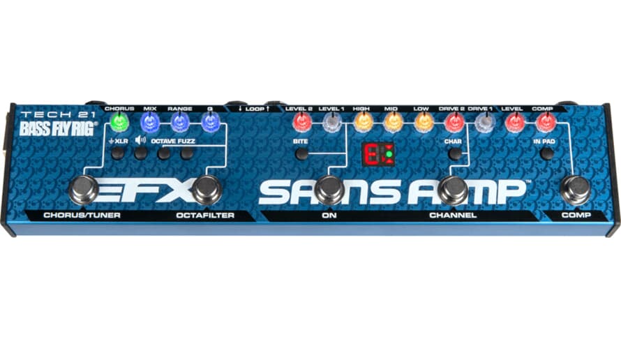 Tech 21 Bass Fly Rig v2 multieffetto per Basso