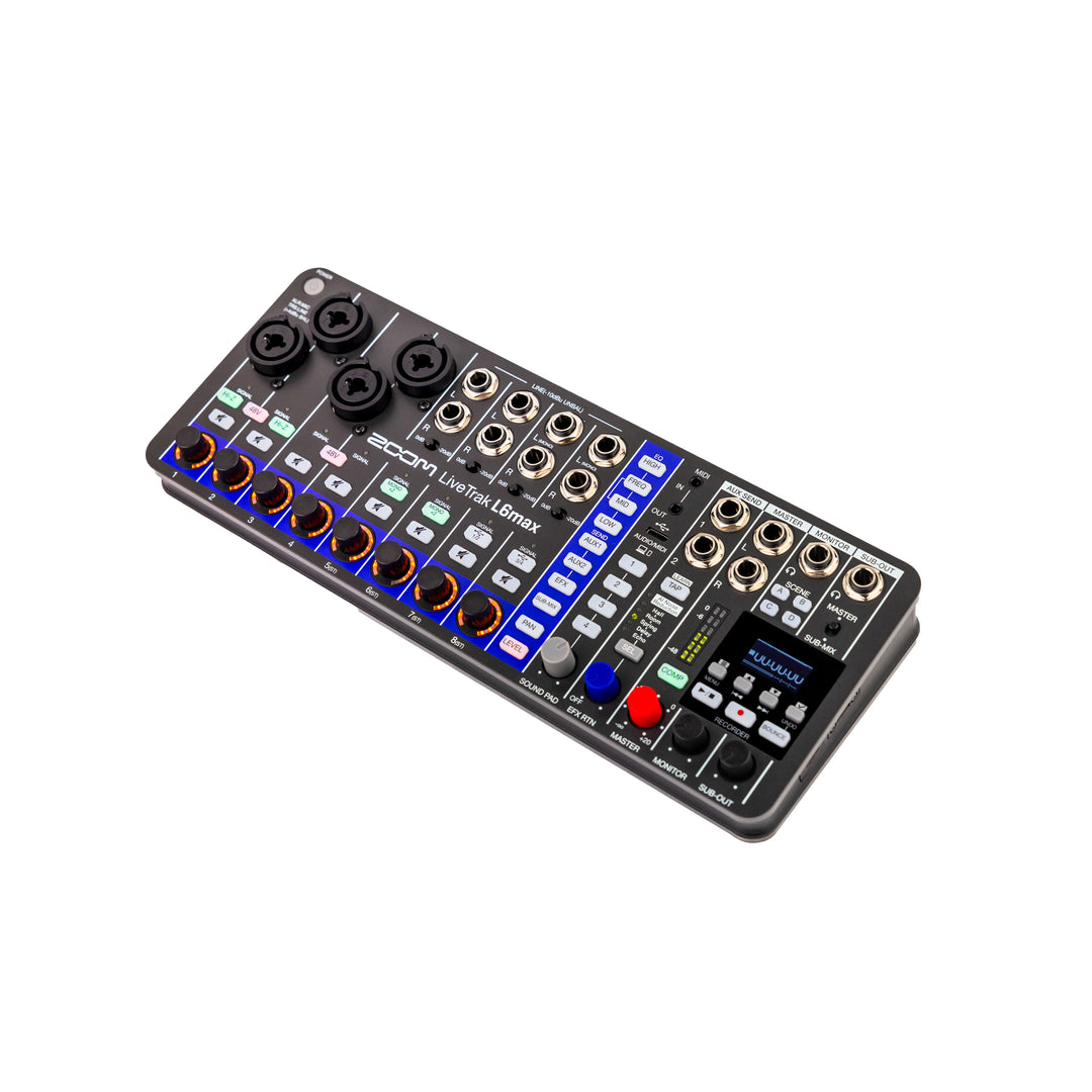 ZOOM LiveTrak L6max 12 canali Mixer + Recorder