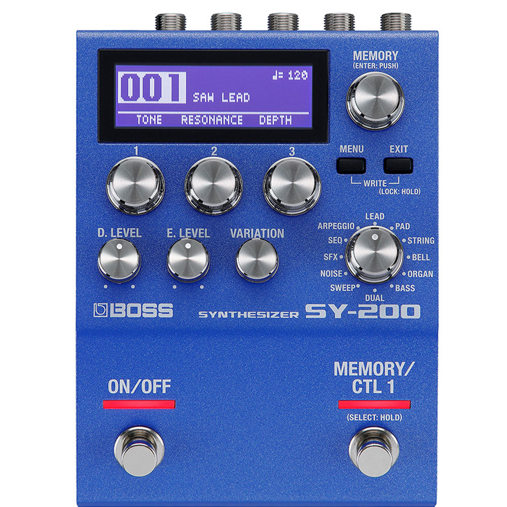 Boss SY-200 Synthesizer Pedale per Chitarra