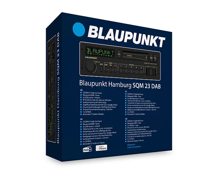 Blaupunkt Hamburg SQM 23 DAB Autoradio con DAB+ e Bluetooth