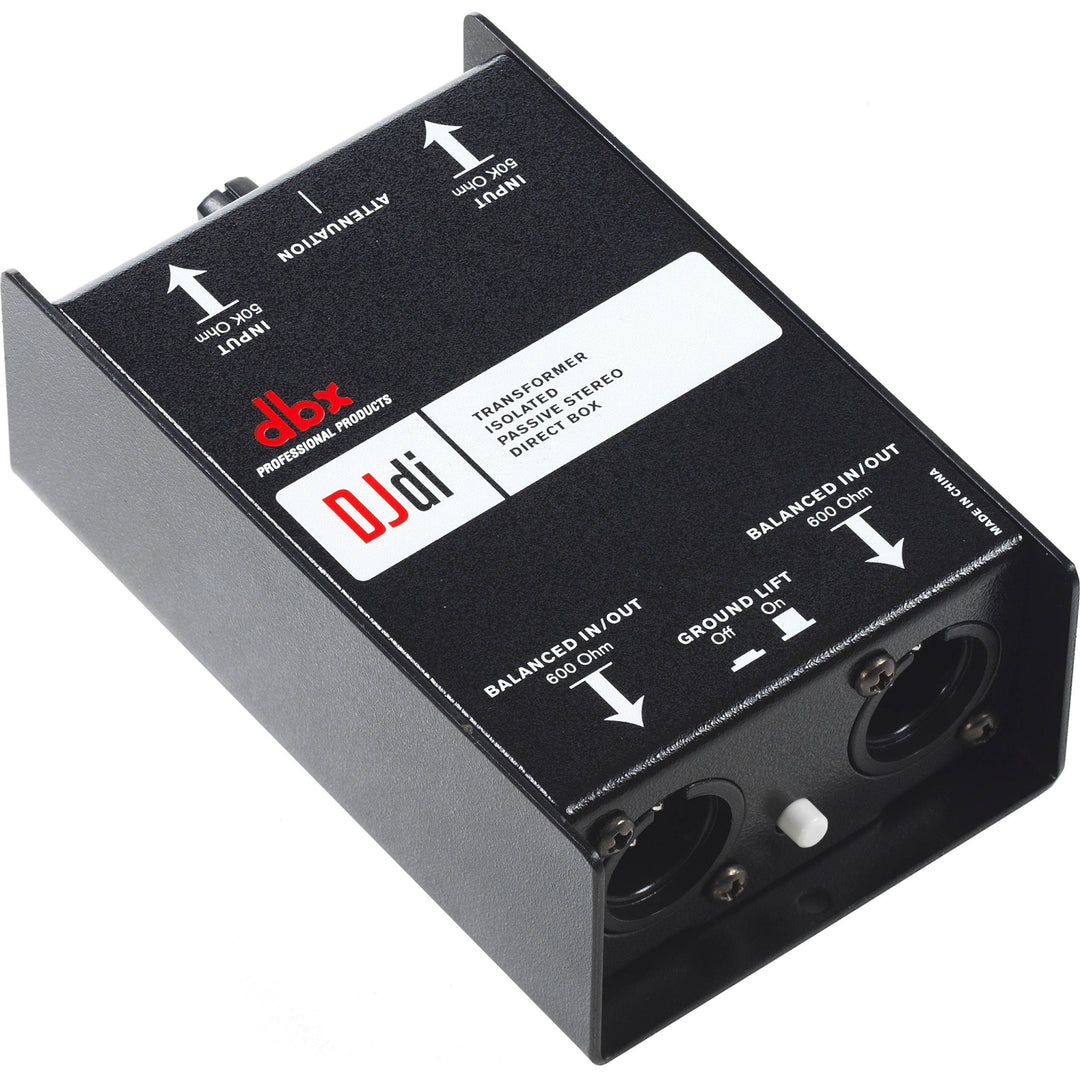 dbx DJDI DI Box Passiva a 2 canali