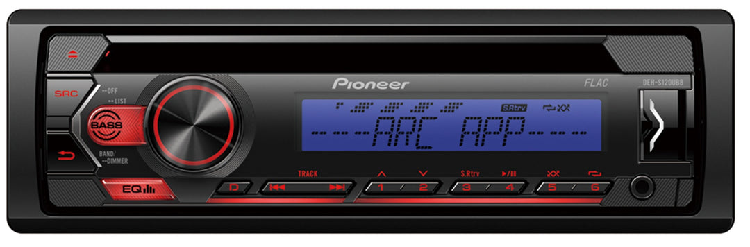 Pioneer DEH-S120UBB 1-DIN Autoradio con CD e USB