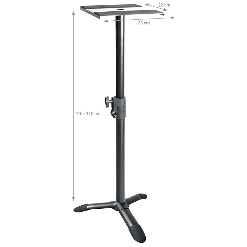 Set di monitor da studio con 2 supporti (20kg)