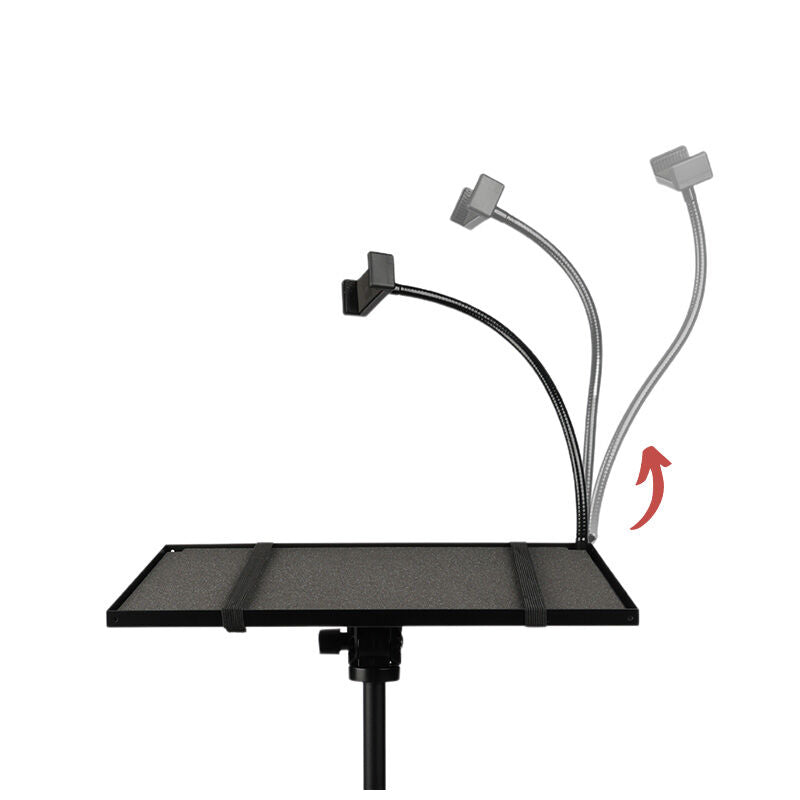 Supporto per laptop e proiettore con portasmartphone