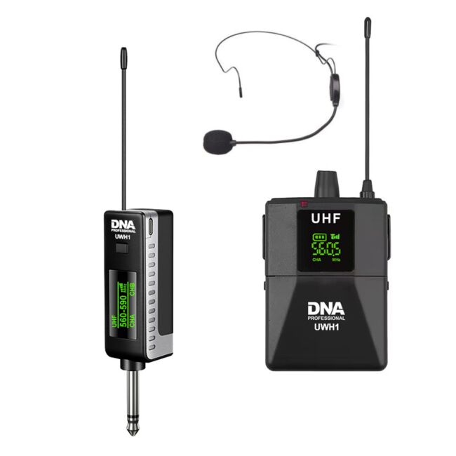 DNA UWH 1 Sistema microfoni Headset wireless con Bodypack