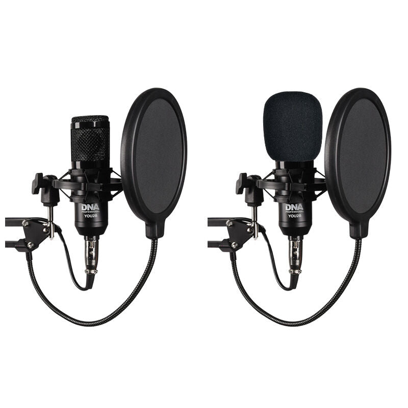 Set di microfoni per podcast e gaming