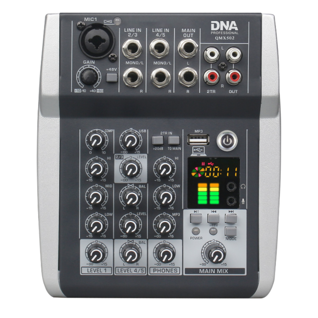 DNA QMX502 Mixer audio a 5 canali