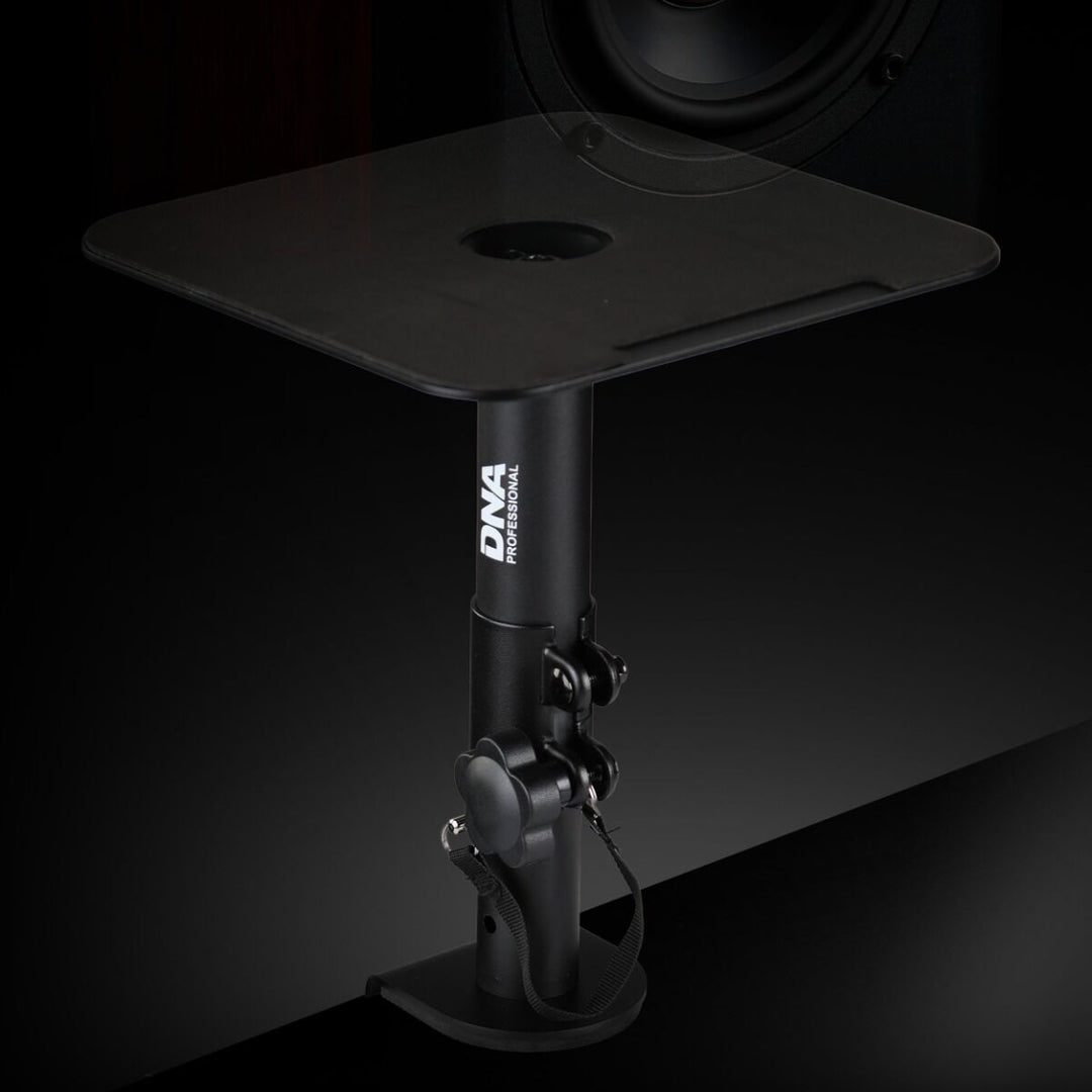Supporti per monitor da studio con morsetto da tavolo (2 pz.)